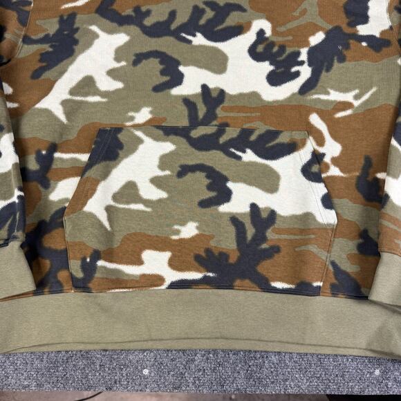 Nike Air Jordan MVP Camo Pullover Hoodie Men’s Size XXL Fleece FV7434-380 NWT - Picture 3 of 9